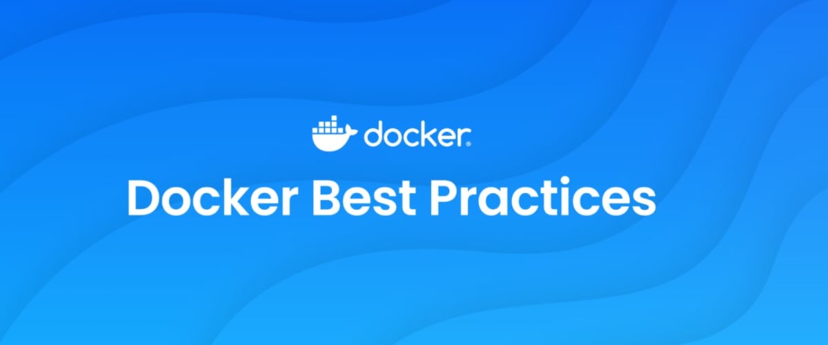 Docker best practices